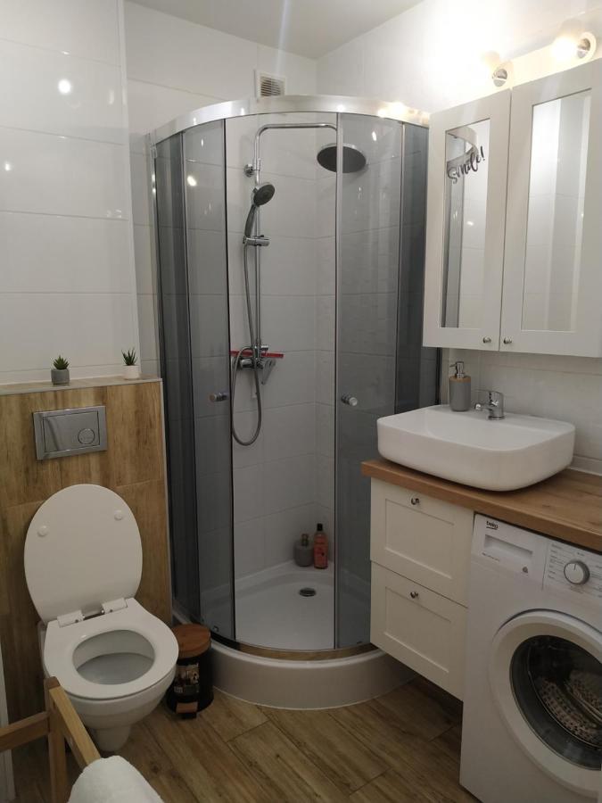 Uroczy Apartament Nad Morzem Gdansk Apartman Kültér fotó